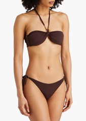 Melissa Odabash - Canary knotted bandeau bikini top - Brown - IT 42