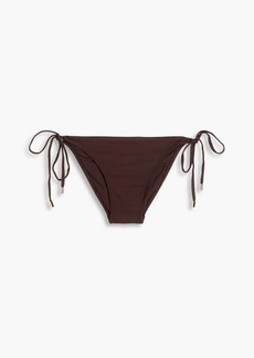 Melissa Odabash - Canary low-rise bikini briefs - Brown - IT 44