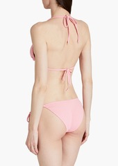 Melissa Odabash - Cancun ribbed low-rise bikini briefs - Pink - IT 42