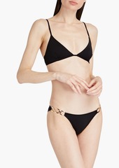 Melissa Odabash - Denver embellished low-rise bikini briefs - Black - IT 38