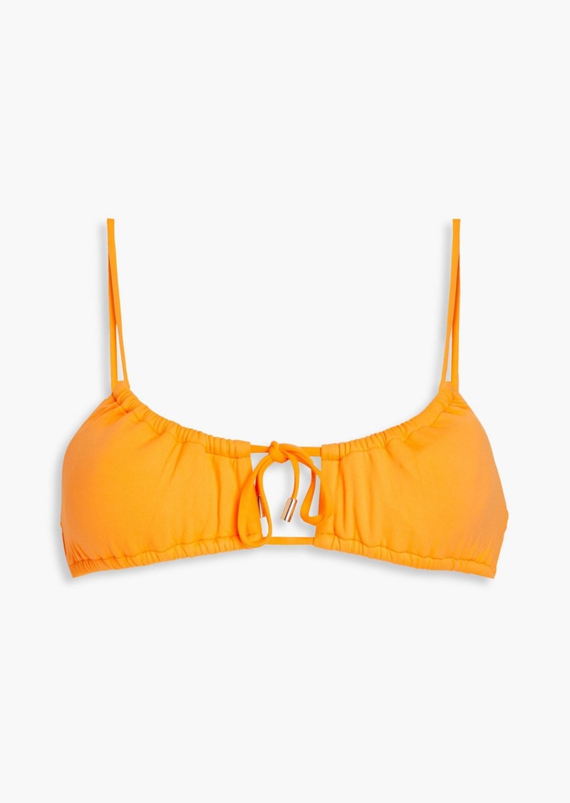 Melissa Odabash - Egypt ruched bikini top - Orange - IT 42