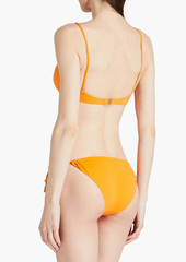 Melissa Odabash - Egypt ruched low-rise bikini briefs - Orange - IT 40