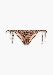 Melissa Odabash - Florence leopard-print low-rise bikini briefs - Animal print - IT 38