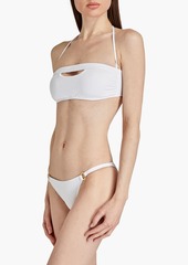 Melissa Odabash - Ibiza cutout bandeau bikini top - White - IT 40