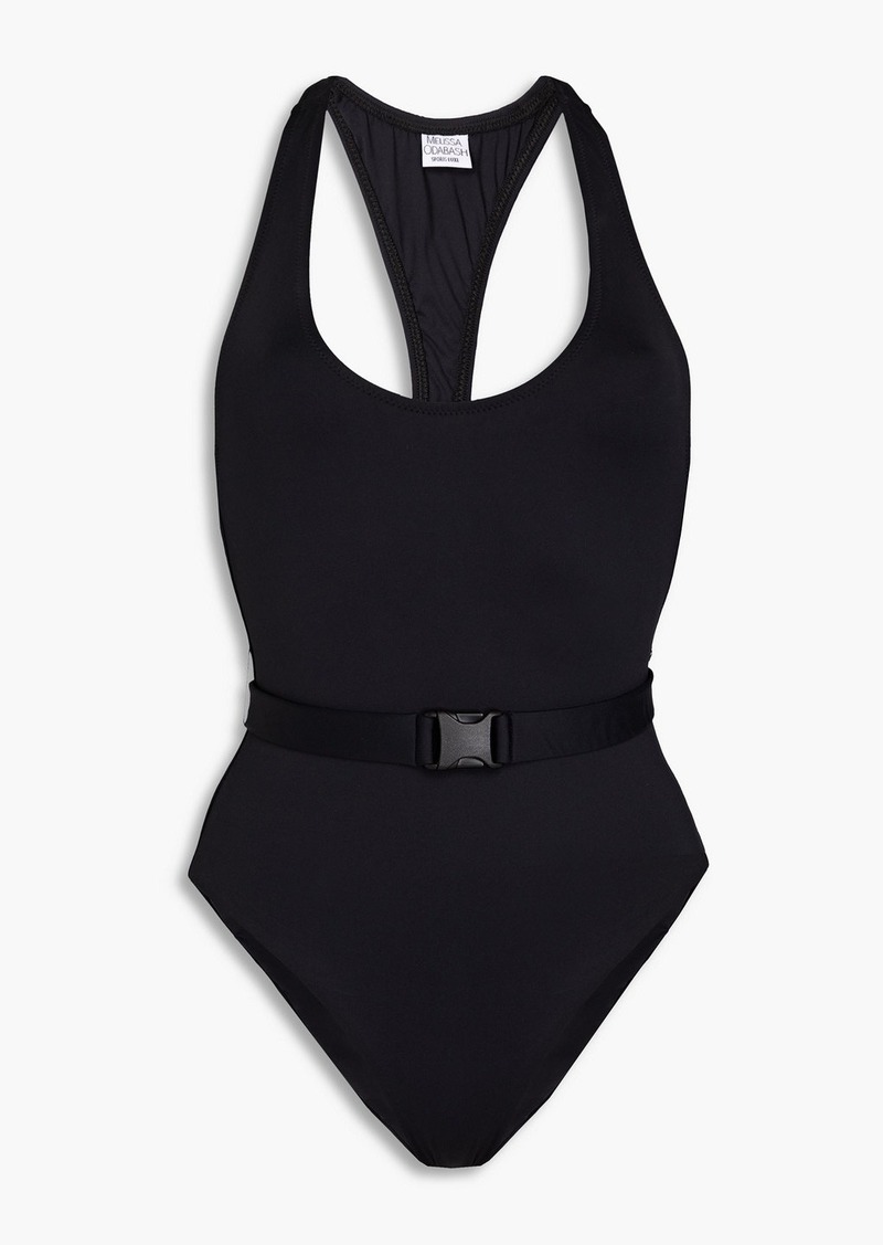 Melissa Odabash - Nevis belted swimsuit - Black - IT 42