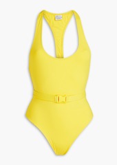 Melissa Odabash - Nevis belted swimsuit - Green - IT 44