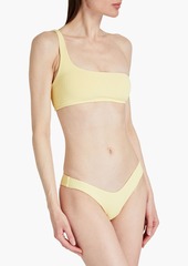 Melissa Odabash - One-shoulder ribbed bikini top - Yellow - IT 42