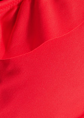 Melissa Odabash - One-shoulder ruffled bikini top - Red - IT 42