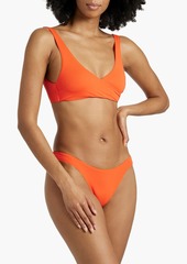 Melissa Odabash - Orlando wrap-effect bikini top - Orange - IT 38