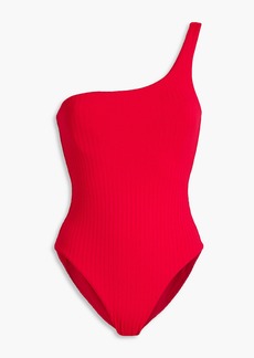 Melissa Odabash - Palermo one-shoulder ribbed swimsuit - Red - IT 38