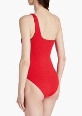 Melissa Odabash - Palermo one-shoulder ribbed swimsuit - Red - IT 38