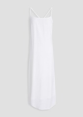 Melissa Odabash - Primrose lace-up crepe midi dress - White - XS