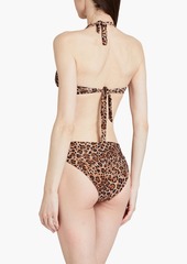 Melissa Odabash - Provence leopard-print mid-rise bikini briefs - Animal print - IT 38