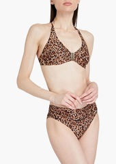 Melissa Odabash - Provence leopard-print mid-rise bikini briefs - Animal print - IT 38
