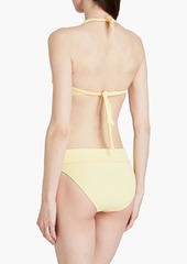 Melissa Odabash - Provence ribbed low-rise bikini briefs - Yellow - IT 40