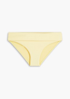 Melissa Odabash - Provence ribbed low-rise bikini briefs - Yellow - IT 40