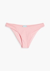Melissa Odabash - Ribbed low-rise bikini briefs - Pink - IT 40