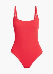 Melissa Odabash - Tosca ribbed swimsuit - Red - IT 48