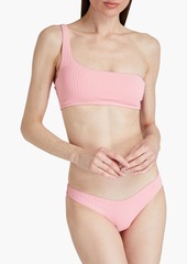 Melissa Odabash - Toulouse one-shoulder ribbed bikini top - Pink - IT 40