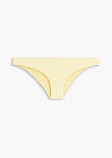 Melissa Odabash - Toulouse ribbed low-rise bikini briefs - Yellow - IT 40