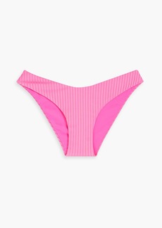 Melissa Odabash - Vienna ribbed low-rise bikini briefs - Pink - IT 40