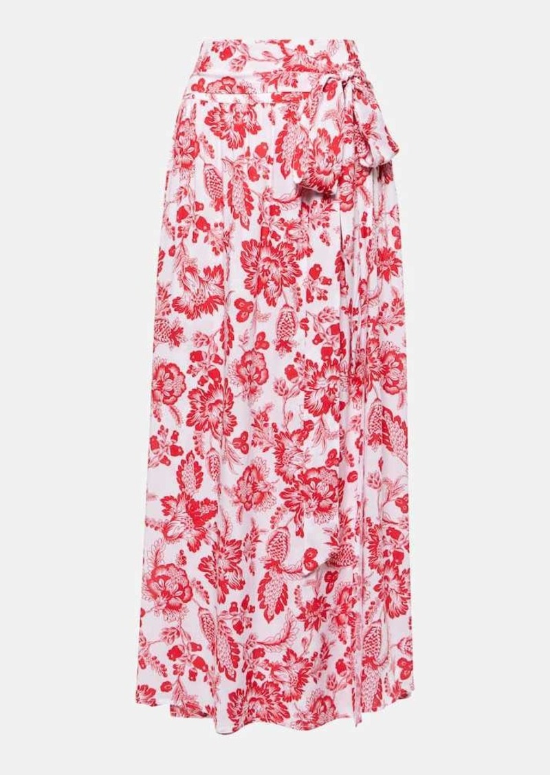 Melissa Odabash Elsa printed maxi skirt