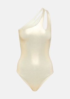 Melissa Odabash Jamaica metallic swimsuit