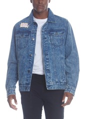 Members Only Men's Chucky Placement Nickelodeon Denim Jacket - Indigo