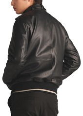 Members Only Men's Iconic Leather Jacket - Black