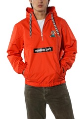 Members Only Men's Nickelodeon Collab Popover Jacket - Orange