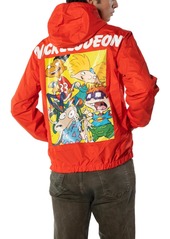 Members Only Men's Nickelodeon Collab Popover Jacket - Orange