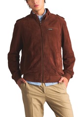 Members Only Men's Soft Suede Leather Iconic Jacket - Chamois