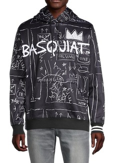 Members Only x Basquiat Print Hoodie