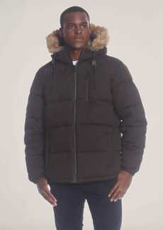 Members Only Men's Cotton Puffer Jacket
