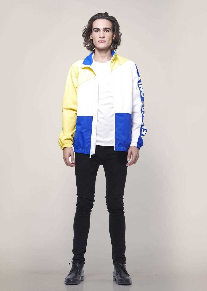 Members Only Men's Nautical Color Block Jacket