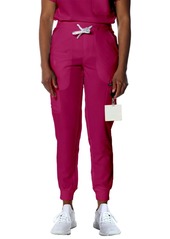Members Only Valencia Jogger Scrub Pants for Women - Wine
