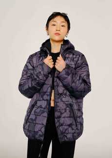Members Only Women's Solid Packable Oversized Jacket