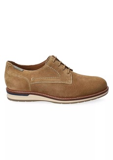 Mephisto Falco Perforated Suede Oxfords