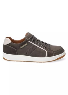 Mephisto Harrison Leather Low-Top Sneakers
