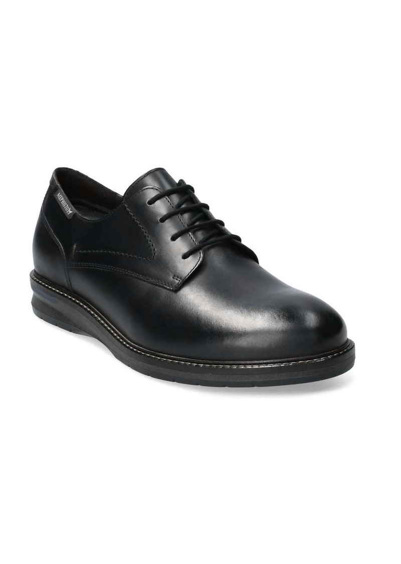 Mephisto Men's Falco Derby Shoes In Black