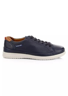 Mephisto Thomas Leather Lace-Up Sneakers
