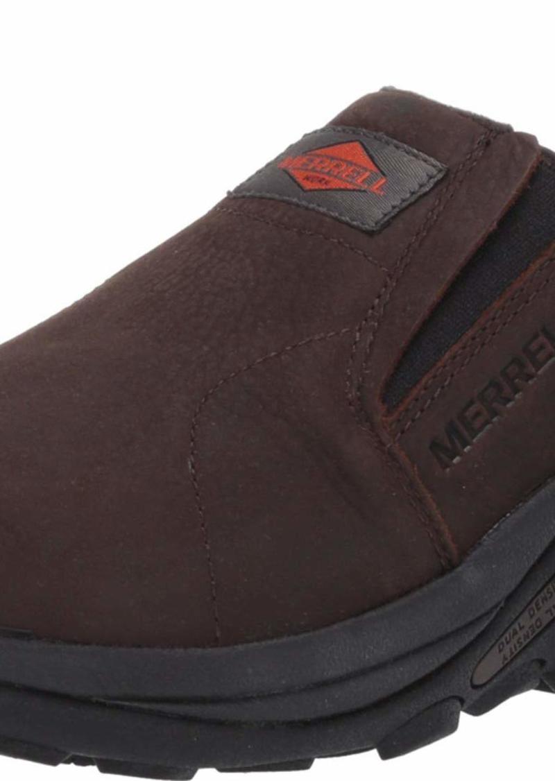 Merrell Men's Jungle Moc Leather Slip Resistant Industrial Shoe