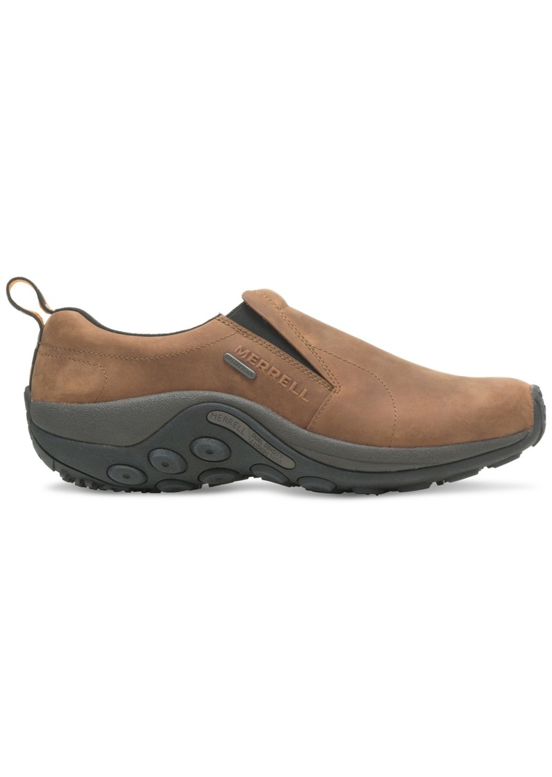 Merrell Men's Jungle Nubuck Waterproof Moccasin - Brown