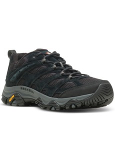 Merrell Men's Moab 3 Lace-Up Hiking Shoes - Black Night