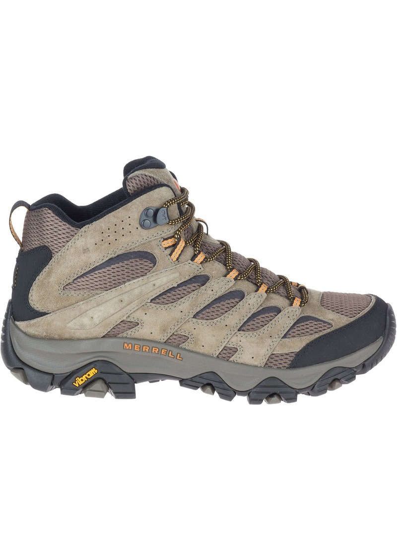 Merrell Men's Moab 3 Mid Hiking Boots, Size 9, Brown