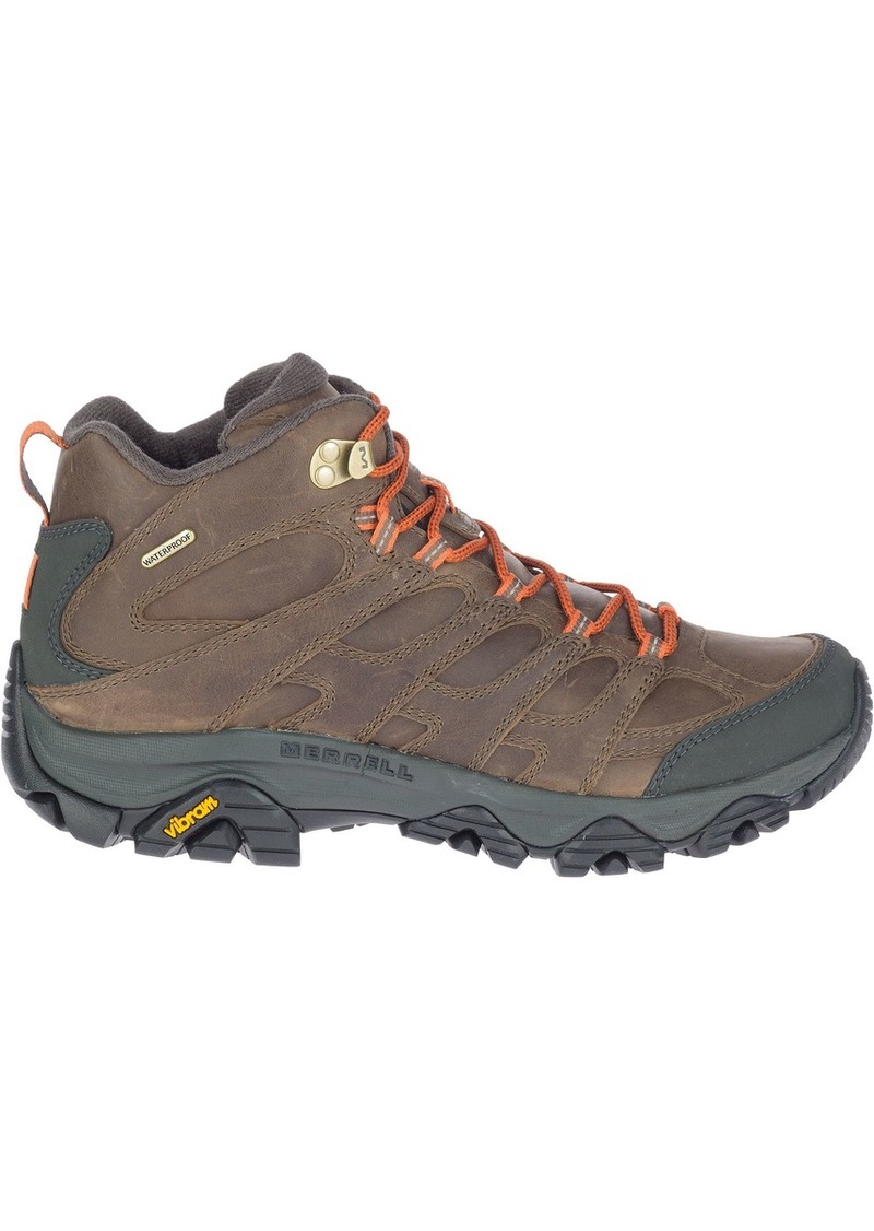 Merrell Men's Moab 3 Prime Mid Waterproof Hiking Boots, Size 8, Brown | Father's Day Gift Idea