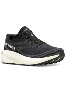 Merrell Men's Morphlite Lace-Up Running Sneakers - Black / White