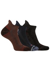 Merrell Men's Repreve Cushioned Hiker Low Cut Tab Socks 3 Pair  Men's Shoe Size: