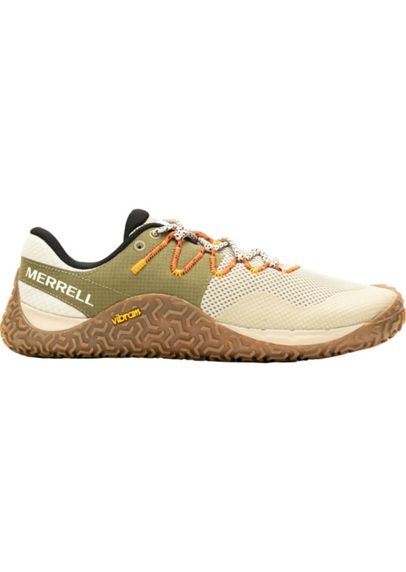 Merrell Men's Trail Glove 7 Trail Running Shoes, Size 8, Gray | Father's Day Gift Idea