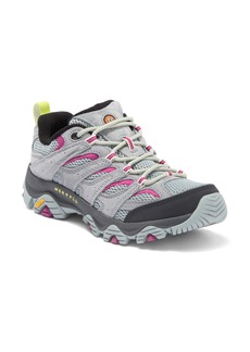 Merrell Moab 3 Gore-Tex® Waterproof Hiking Shoe in Monument/Fuchsia at Nordstrom Rack